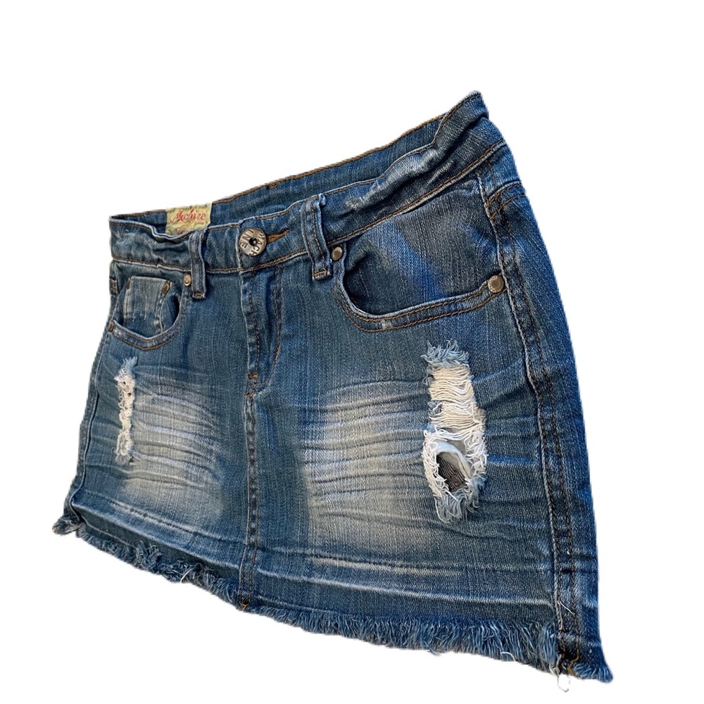 Machine Jean‎ skirt - Picture 4 of 5